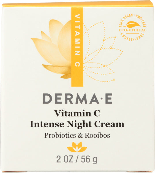 DERMA E: Vitamin C Intense Night Cream, 2 oz