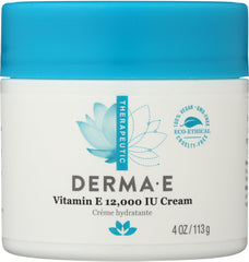 DERMA E: Vitamin E 12000 IU Cream, 4 oz