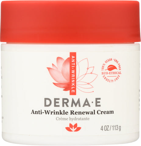 DERMA E: Anti-Wrinkle Vitamin A Retinyl Palmitate Creme, 4 oz