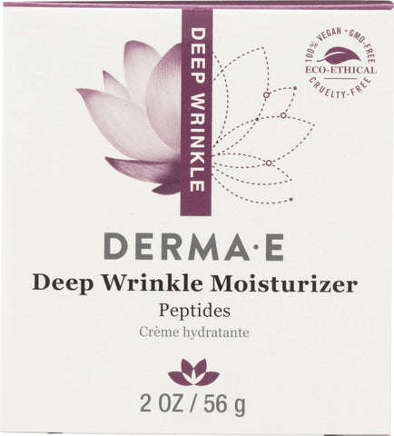 DERMA E: Deep Wrinkle Peptide Moisturizer, 2 oz