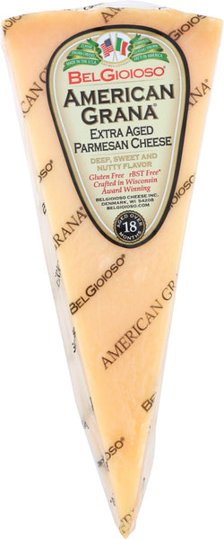 BELGIOIOSO: American Grana Parmesan Cheese Wedge, 8 oz