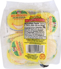 BELGIOIOSO: Fontina Snacking Cheese, 6 oz