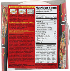 NONG SHIM: Soup Bowl Noodle Shin Gourmet, 3.3 oz