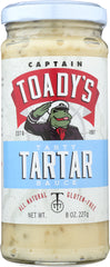 CAPTAIN TOADYS: Tasty Tartar Sauce, 8 oz