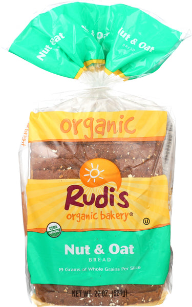 RUDI'S: Organic Nut & Oat Bread, 22 oz