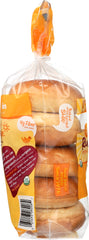 RUDIS: Plain Bagels, 15 oz