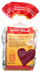 RUDIS: Organic Bakery Organic Honey Sweet Whole Wheat Sandwich Bread, 22 oz