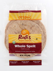 RUDIS: Organic Bakery Organic Whole Spelt Tortillas, 12 oz