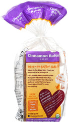 RUDIS: Organic Cinnamon Raisin Bread, 24 oz