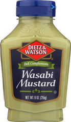 DIETZ & WATSON: Wasabi Mustard, 9 oz