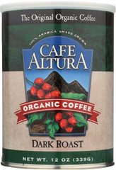 CAFE ALTURA: Organic Coffee Dark Roast, 12 oz