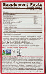 TRADITIONAL MEDICINALS: Breathe Easy Caffeine Free Herbal Tea 16 Tea Bags, 0.85 oz