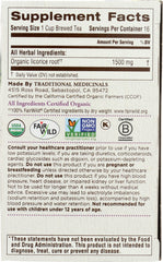 TRADITIONAL MEDICINALS: Organic Licorice Root Herbal Tea 16 tea bags, 0.85 oz