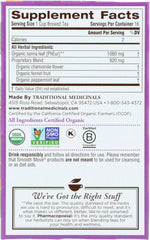 TRADITIONAL MEDICINALS: Organic Smooth Move Chamomile Herbal Tea 16 Tea Bags, 1.13 oz