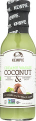 KEWPIE: Creamy Wasabi Coconut Dressing, 12 oz