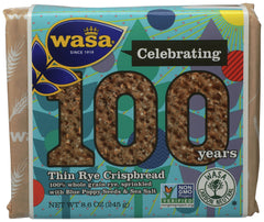 WASA: Thin Rye Crispbread, 8.60 oz