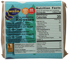 WASA: Thin Rye Crispbread, 8.60 oz