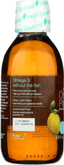 NATURES WAY: Plant Omega 3 Lemon 1000 mg, 6.8 fl oz