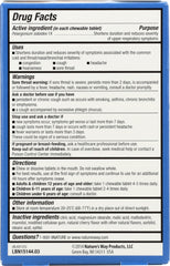 NATURES WAY: Umcka Cherry Flavor Chewable, 20 pc