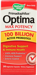 NATURES WAY: Primadophilus Optima 100 Billion 30 Vegetable, 30 cp