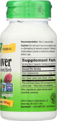 NATURES WAY: Red Clover Blossom/Herb 10 Vegetarian, 100 cp