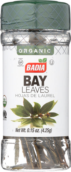 BADIA: Bay Leaves Organic, 0.15 oz