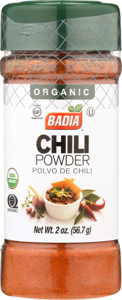 BADIA: Chili Powder Organic, 2.5 oz