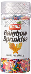 BADIA: Rainbow Sprinkles, 3 oz