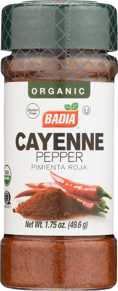 BADIA: Organic Cayenne Pepper, 1.75 oz