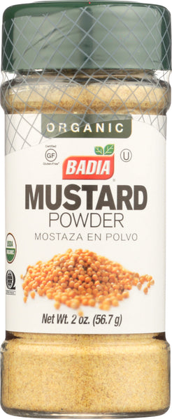 BADIA: Organic Mustard Powder, 2 oz