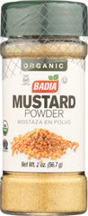 BADIA: Organic Mustard Powder, 2 oz