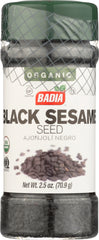 BADIA: Organic Black Sesame Seeds, 2.5 oz