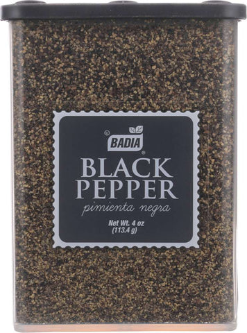 BADIA: Ground Black Pepper, 4 Oz