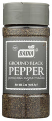 BADIA: Ground Black Pepper, 7 Oz