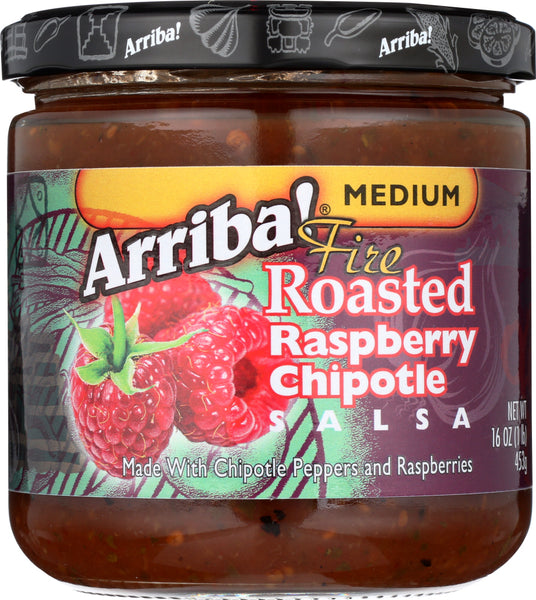 ARRIBA: Salsa Raspberry Chipotle, 16 oz