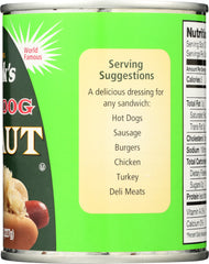 FRANKS: Hot Dog Sauerkraut, 8 oz