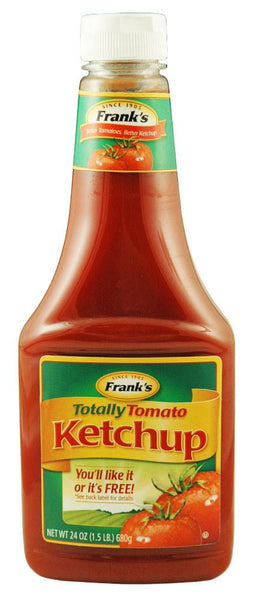 FRANKS: Tomato Ketchup, 24 oz