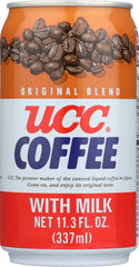 UCC: Ready to Drink Original Blend Coffee with Milk, 11.3 fl oz