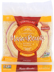 MARIA & RICARDOS: White Corn Tortillas, 11 oz