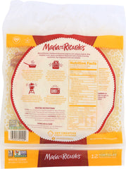 MARIA & RICARDOS: White Corn Tortillas, 11 oz