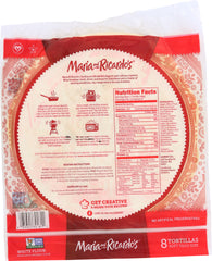 MARIA & RICARDOS: White Flour Tortillas, 13.50 oz