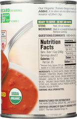 HEALTH VALLEY: Organic Tomato Soup No Salt Added, 15 Oz