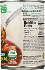 HEALTH VALLEY: Organic 14 Garden Vegetable Soup 40% Less Sodium, 15 Oz