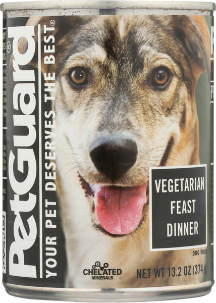 PETGUARD: Dog Adult Vegetarian Feast, 14 oz