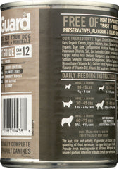 PETGUARD: Dog Chicken and Vegetable Organic, 12.7 oz