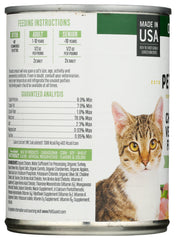 PETGUARD: Organic Chicken and Vegetable Adult Cat Formula, 12.70 oz