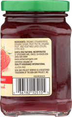 SANTA CRUZ: Fruit Spread Strawberry, 9.5 oz