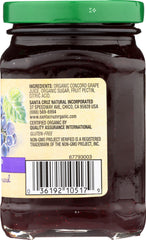 SANTA CRUZ: Organic Concord Grape Fruit Spread, 9.5 oz