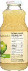 SANTA CRUZ: Organic Pure Lime Juice, 16 Oz