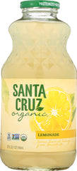 SANTA CRUZ: Organic Lemonade Juice, 32 Oz